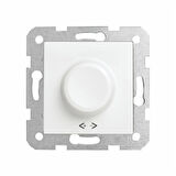 VİKO Rotatif Dimmer RL 600W Çerçevesiz Beyaz Karre