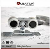 Albatur Kapı Sürgü Mekanizması 120Kg Ayarlı Tek M219800SFT