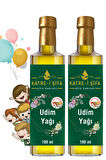 Katre-i Şifa Çocuklar İçin Yumuşak İçim UDİM Yağı 100 ML + 100 ml  2li Ekonomik Set
