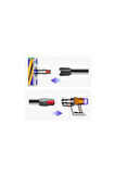 Dyson V10 Slim ve V12 Uyumlu Süpürge Borusu – Yedek Parça – %100 Uyumlu