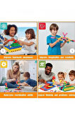 Constructo Stem 100 Parça - Eğitici Oyuncak Yapı Oyuncağı Montessori Zeka Oyunu Yapı Taşları Seti