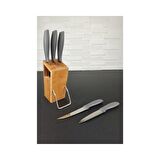 Cooker CKR2830 Karma Bıçak Seti 6'lı Gri 