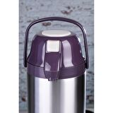 Cooker Çift Katlı Paslanmaz Çelik 3.5 Litre Termos Mor CKR2008