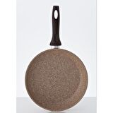 Falez Creamy Granit 24 Cm Tava