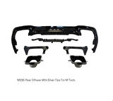 Bmw Arka Difuzor Seti M235i Kare Egzozlu F44 20> - Vortex V0200041