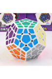 Speed Megaminx White Base Zeka Küpü Akıl Küpü Rübik Küp