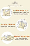 Doğal Balmumlu Saklama Bezi 30x30 cm (Balmumu Bez)