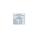 Paşabahçe 440186 Diamond 12 Adet Kahve Yanı Su Bardağı