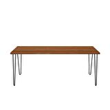 Woodesk Cpt4619-180 Çalışma Masası Ahşap 50 x 180 cm Ceviz 