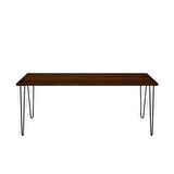 Woodesk Cpt4621-180 Çalışma Masası Ahşap 50 x 180 cm Koyu Ceviz 