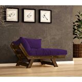 Woodesk Adalar Masif Ceviz-Mor Renk Berjer CPT8137-140