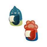 PLASTİK - YAPIŞKANLI DUŞ ASKISI RENKLİ DESEN ÇERÇEVELİ (4434)