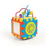 FABBATOYS 2 in 1 Eğitici Küp ve Puzzle 