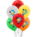 Kral Şakir Baskılı Lateks Balon 12 inç
