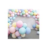 Karışık Makaron Balon Zinciri 5 Metre