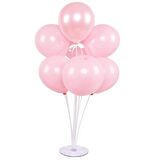 7 li Balon Demeti Makaron Pembe Balon