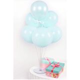 7 liBalon Stand Demeti Makaron Yeşil Balon
