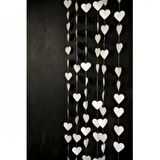 Kalp Gümüş 4m Zincir Süs