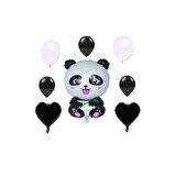 Panda Folyo Balon Seti