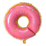 Donut Folyo Balon Pembe 70 cm