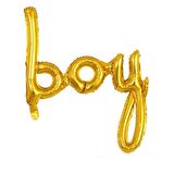 Gold Boy Folyo Balon