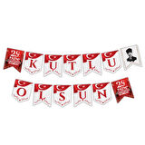 29 Ekim Cumhuriyet Bayramı Süslemesi (Banner )