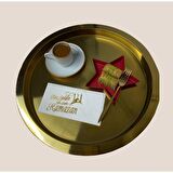 Gold Yaldızlı Beyaz Hoş Geldin Ya Şehr-i Ramazan Peçete 16 lı