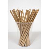 Kraft Naturel Karton Pipet 25 li
