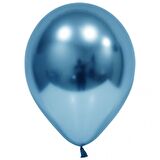 Krom Mavi Balon 10 inc