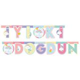 Gökkuşağı Bulut İyi Ki Doğdun Banner