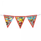 İtfaiyeciler Üçgen Bayrak Flama