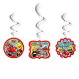 6 lı Tavan Sarkıt Süsü İtfaiyeciler