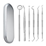 6 Parça Kutulu Ağız Bakımı Diş Bakım Seti Ağız Hijyen Takımı 