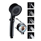 Duş Başlığı Pervaneli Serinletici Tasarım 5 Modlu 