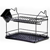 ,evim 2 Katlı Tabaklık Siyah 