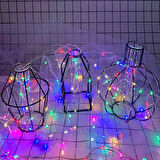 Pilli Dekoratif Peri Led Işık 3 Metre (RGB) Gaming Aydınlatma 