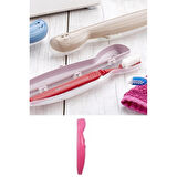 Lux Çanta İçi Hijyenik Seyahat Tipi Diş Fırçası Koyma Kutusu 