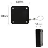 Yangına Dayanıklı Sıva Üstü Tüm Kapılar İçin Uygun Otomatik Kapanan Hızlı Otomatik Kapı Kapatıcı 