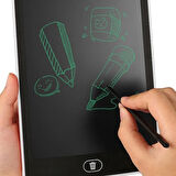 8.5 İnç Renksiz Silinebilir Kalemli Yazı Tableti 