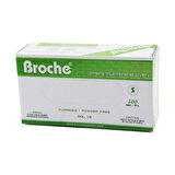 Broche  S  Pudrasız Muayene Eldiveni 100lü 