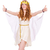 Roma Bizans Altın Yapraklı Sezar Tacı 