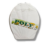 Beyaz Sert Klozet Kapak Büyük 36.5 X 42.5 Cm 