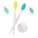 2 Adet Dudak Fırçası Peeling Etkili Gözenek Siyah Nokta Temizleyici Akne Giderici Çift Yönlü Fırça 