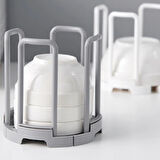 Tabak Bardak Kase Standı Bulaşık Kurutma Tutucu Mutfak Düzenleyici Organizatör 