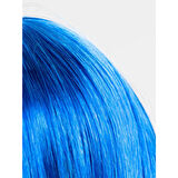 Mavi Renk Uzun Parti Peruğu 