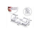 Kablo Sabitleyici Klipsler 20 Adet Kablo Düzenleyici Duvar Fayans Cam Kablo Tutucu Yapışkanlı Klips 