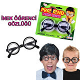 İnek Öğrenci Gözlüğü Şaka Gözlüğü 