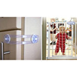 Bebek ve Çocuklar İçin Dolap Çekmece Emniyet Güvenlik Kilidi 