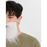 Beyaz Renk Takma Sakal Bıyık Takımı - İthal 