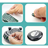 360° Dönebilen Yapışkanlı Numaratörlü Araç Telefon Tutucu 